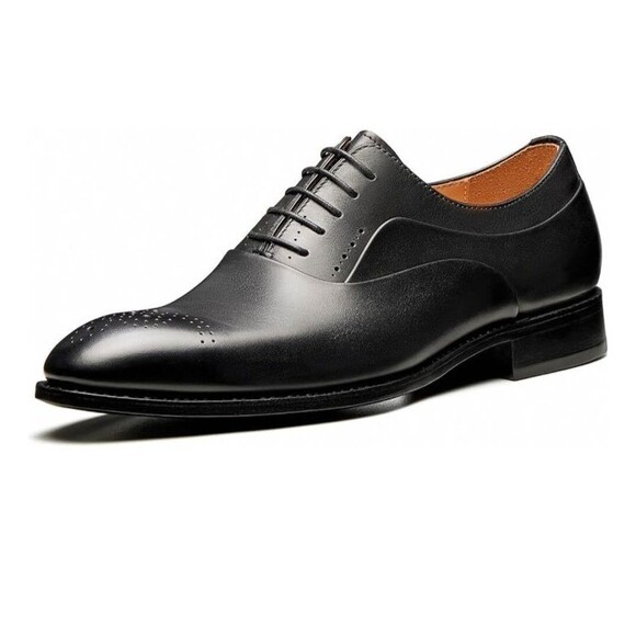 Jepsen Gold Men\'s Dress Shoes  Leather Oxfords Formal Business Shoes SIZE 12 W